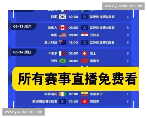 世界杯热门直播平台全攻略，教你实时观看精彩赛事不容错过